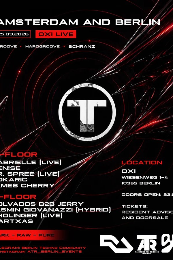 Event-Bild: OXI LIVE: MODULAR / SYNTHS - with Dr. Spree - Berlin and Amsterdam