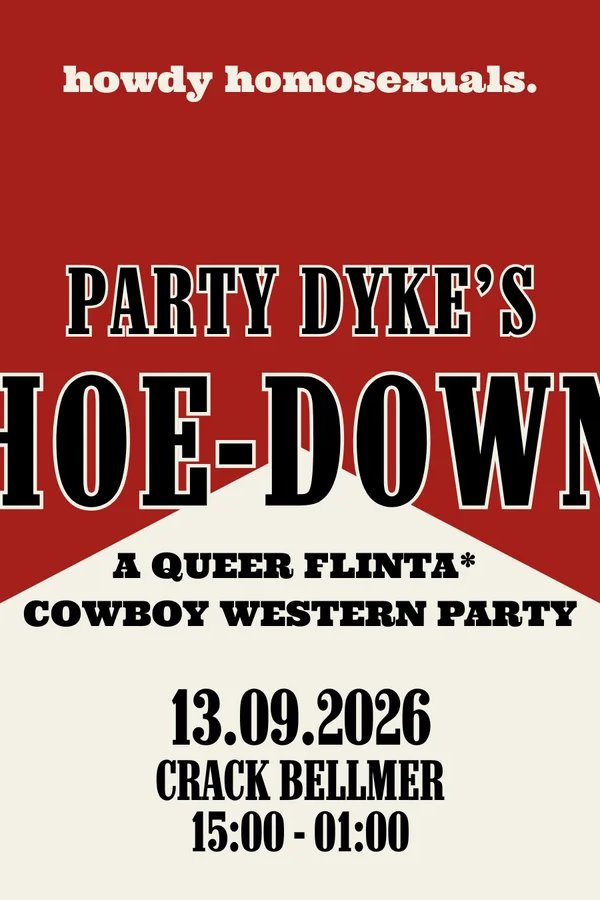 Event-Bild: Party Dyke's Hoe-Down: A Queer FLINTA* Cowboy Western Party
