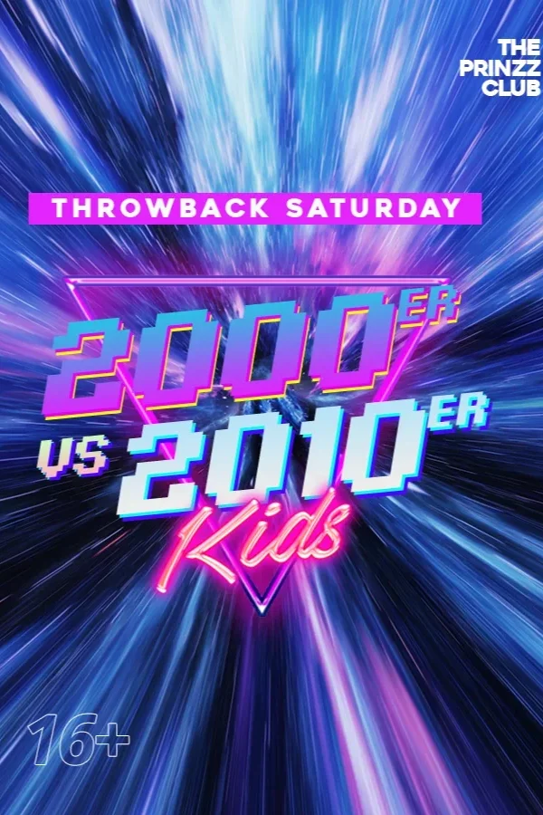 Event-Bild: THROWBACK SATURDAY! 2000er vs 2010er KIDS
