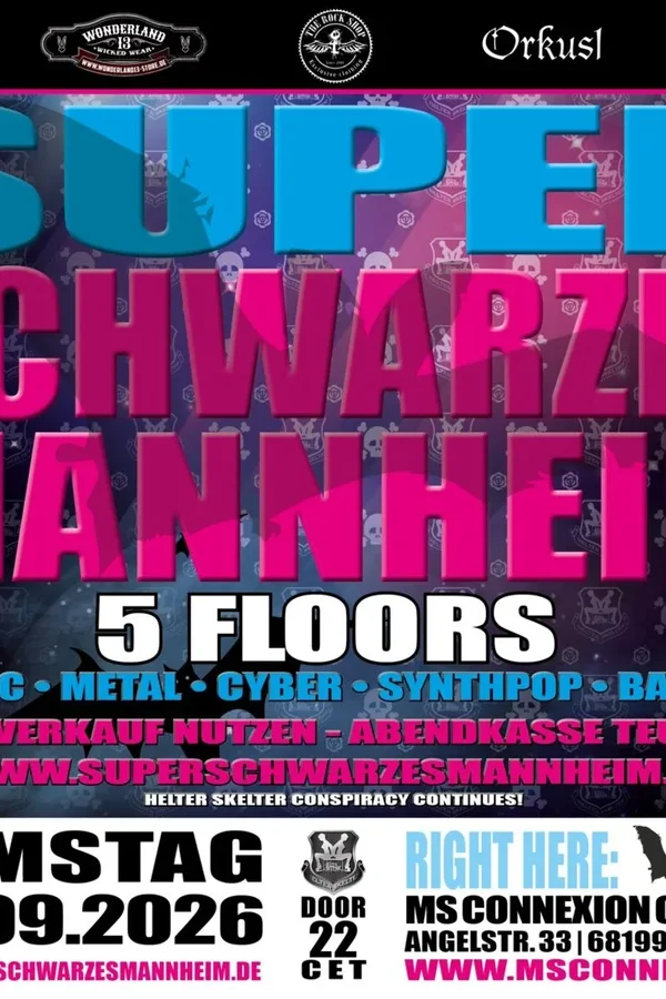 Event image: SUPER SCHWARZES MANNHEIM