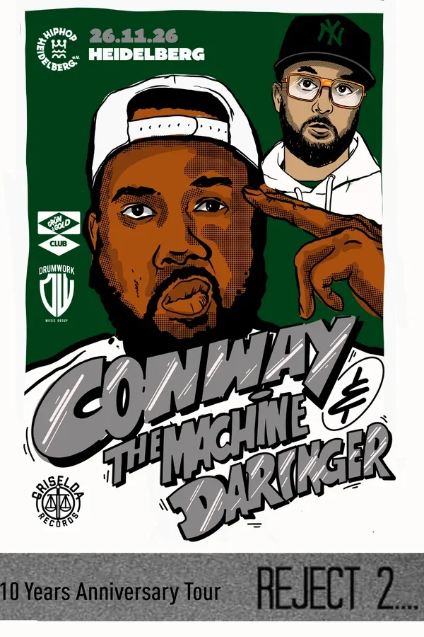 Event: Conway the Machine - Conway x Daringer 'Reject 2' - 10 Years Anniversary Tour Event-Bild: Conway the Machine - Conway x Daringer 'Reject 2' - 10 Years Anniversary Tour