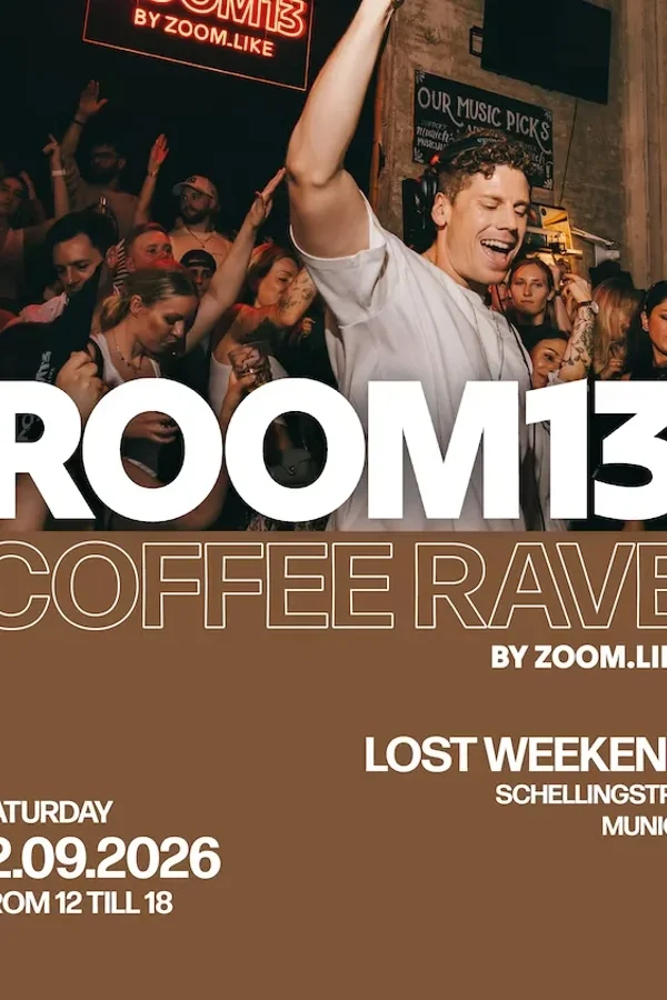 Event image: ROOM13 Coffee Rave • Zoomlike