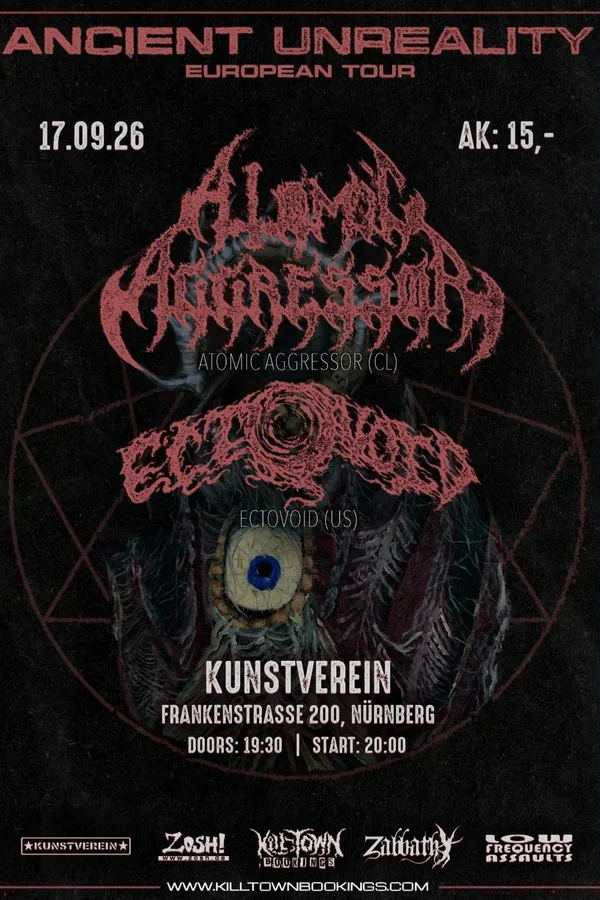 Event-Bild: Atomic Aggressor (CL) + Ectovoid (US)