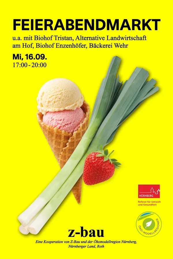 Event-Bild: Biergarten w/ Jarrell und Phil & Feierabendmarkt