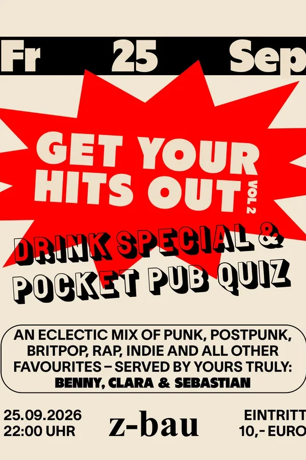 Event-Bild: Get Your Hits Out Vol. 2