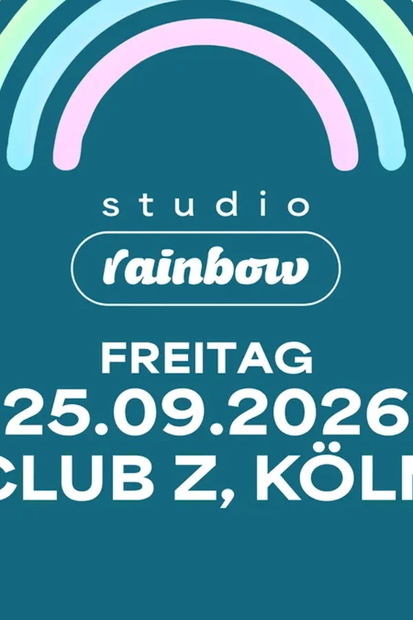 Event image: studio rainbow #9: techno for queers and friends