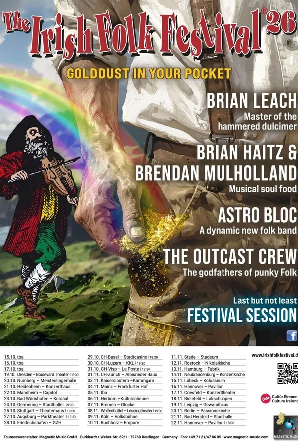 Event-Bild: The Irish Folk Festival Gold dust in your Pocket