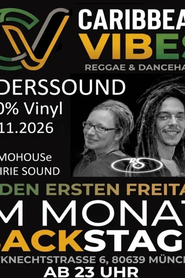 Event-Bild: CARIBBEAN VIBES mit COSMOHOUSE SOUND & FRIENDS