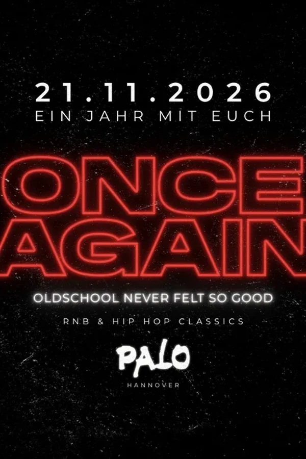 Event-Bild: ONCE AGAIN - RNB & HIPHOP CLASSICS