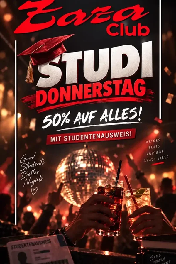 Event-Bild: STUDI-DONNERSTAG