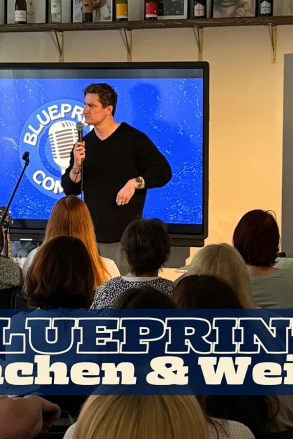 Event-Bild: Blueprint Comedy - Lachen & Wein (Open Mic) | Gelsenkirchen
