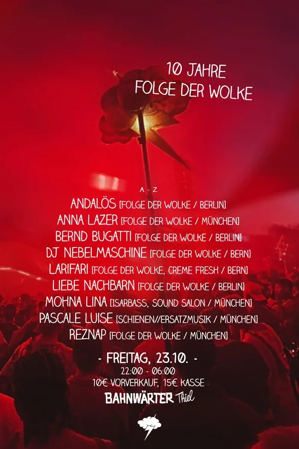Event: 10 Jahre Folge der Wolke Event image: 10 Jahre Folge der Wolke