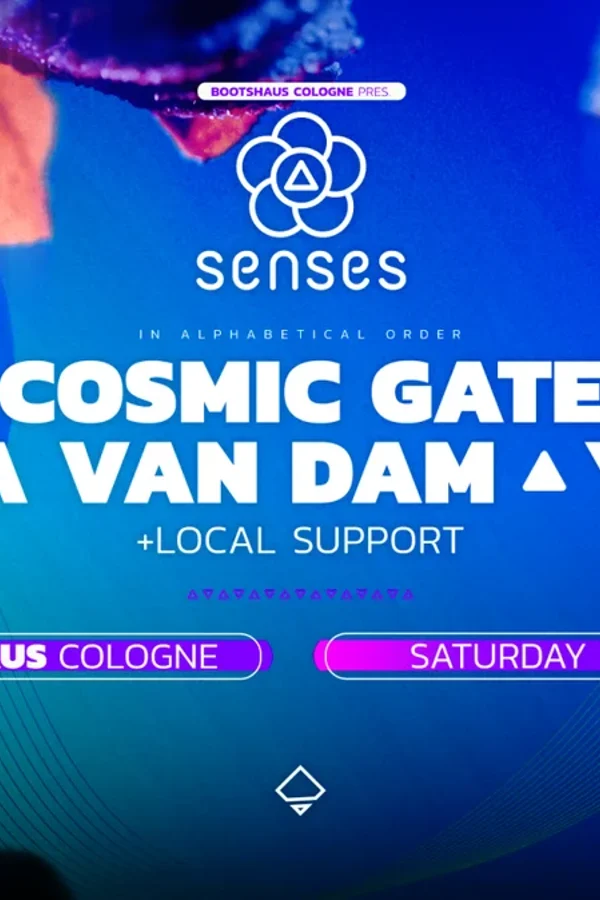 Event: Cosmic Gate pres by Bootshaus & Senses! Event-Bild: Cosmic Gate pres by Bootshaus & Senses!