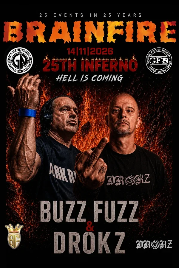 Event: BRAINFIRE – 25TH INFERNO Event-Bild: BRAINFIRE – 25TH INFERNO