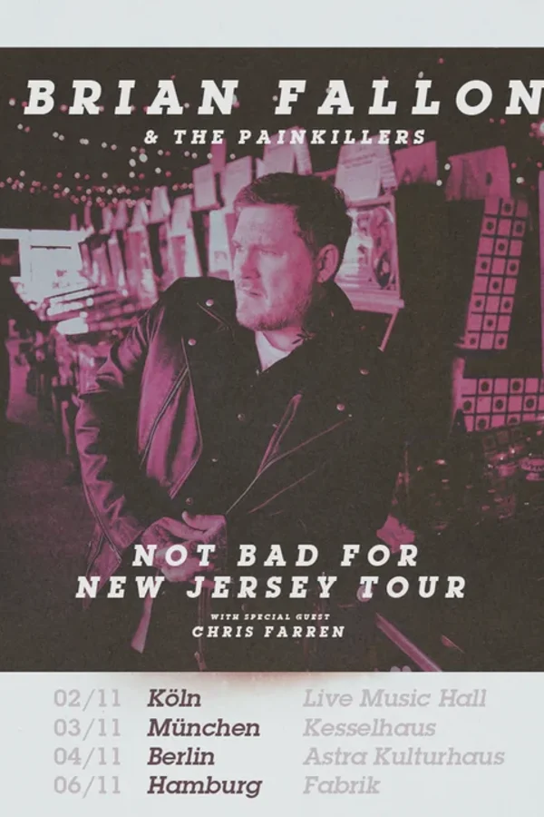Event-Bild: BRIAN FALLON & THE PAINKILLERS