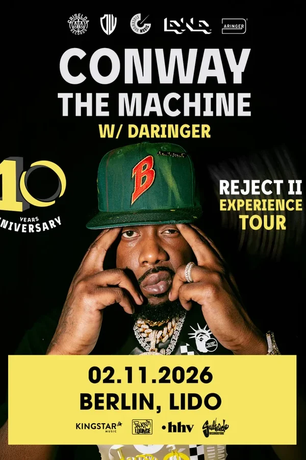 Event: CONWAY THE MACHINE Event-Bild: CONWAY THE MACHINE