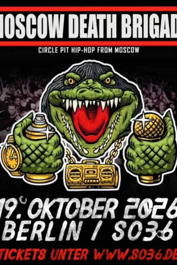 Event: MOSCOW DEATH BRIGADE Event image: MOSCOW DEATH BRIGADE