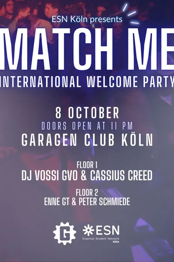 Event: INTERNATIONAL WELCOME PARTY Event-Bild: INTERNATIONAL WELCOME PARTY