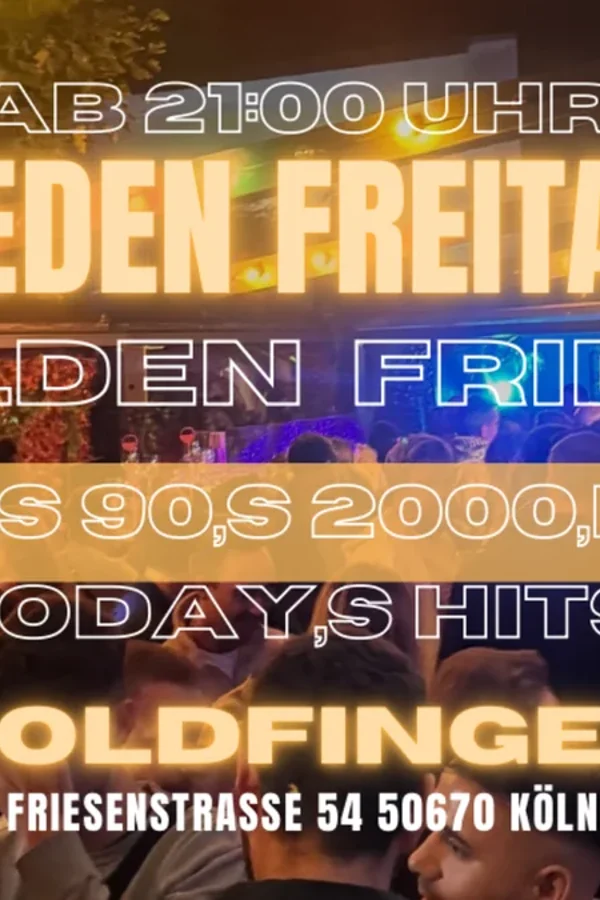 Event image: GOLDEN Friday 80er 90er & 2000er - Open Air & Indoor
