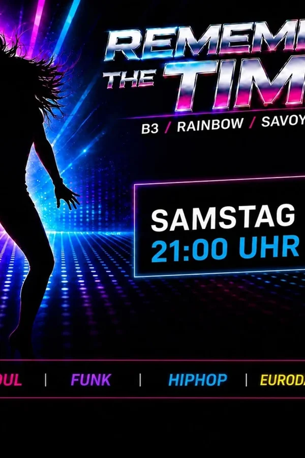 Event image: Remember the Times – Die ultimative Zeitreise der Black Music