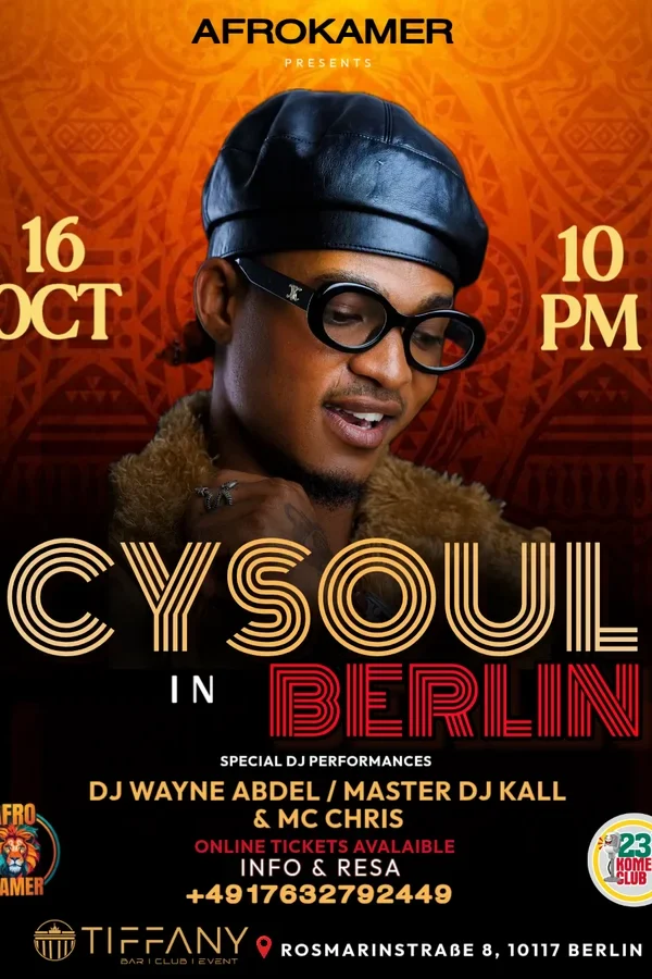 Event-Bild: CYSOUL SHOWCASE AFROKAMER
