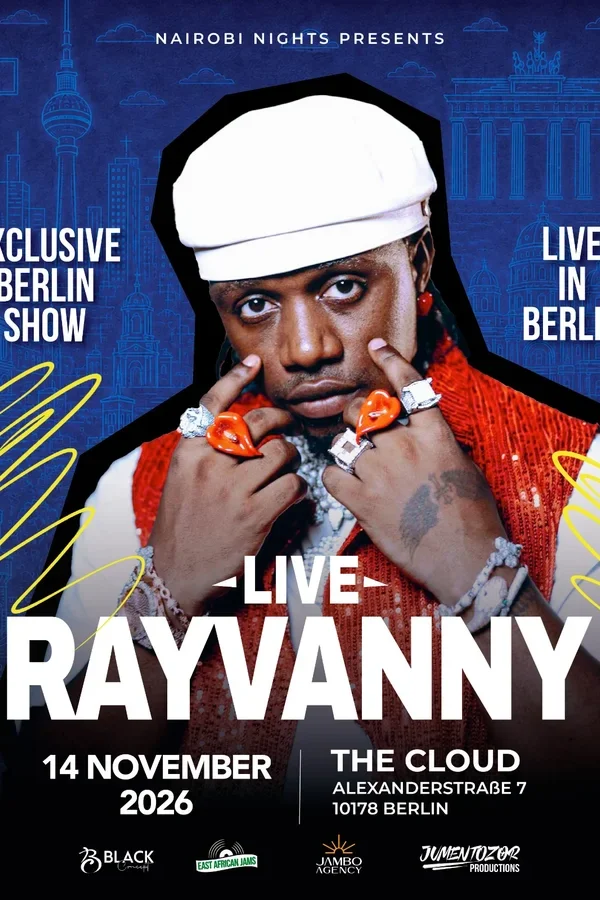 Event image: NAIROBI NIGHTS PRÄSENTIERT RAYVANNY — LIVE IN BERLIN