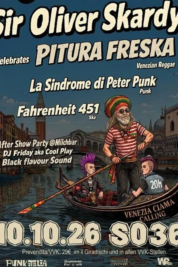 Event-Bild: SIR OLIVER SKARDY of PITURA FRESKA