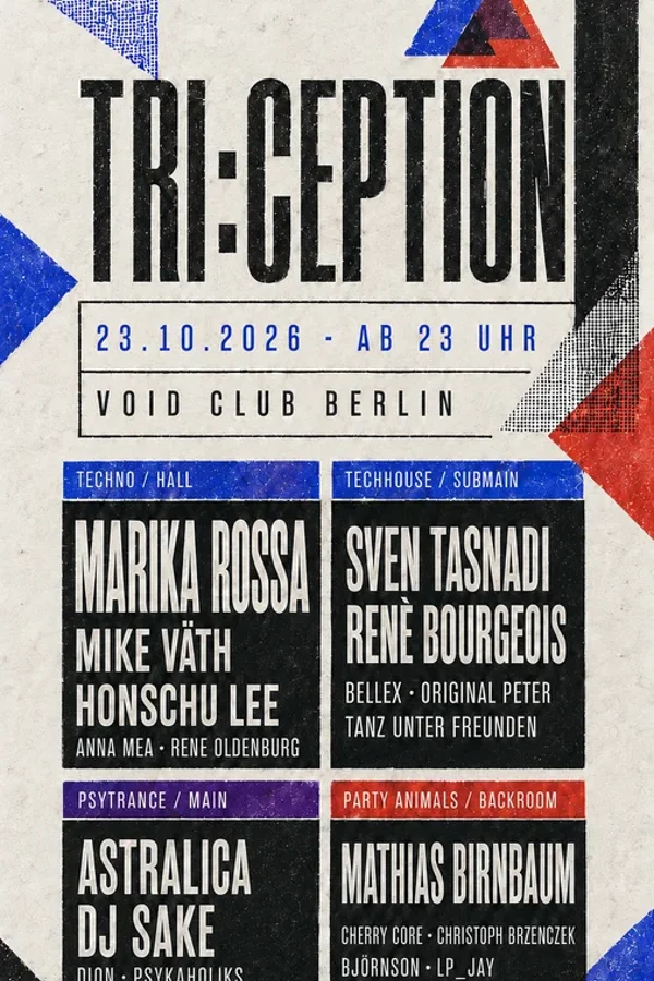 Event: TRI:CEPTION ON 4 FLOORS Event-Bild: TRI:CEPTION ON 4 FLOORS