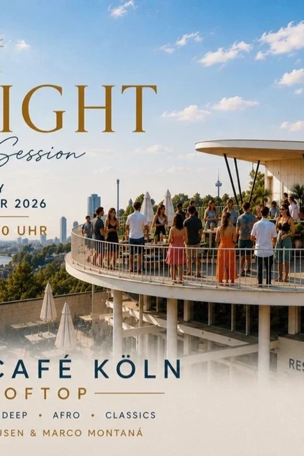 Event: The Day-Light Rooftop Session | PARK Café Köln Event-Bild: The Day-Light Rooftop Session | PARK Café Köln