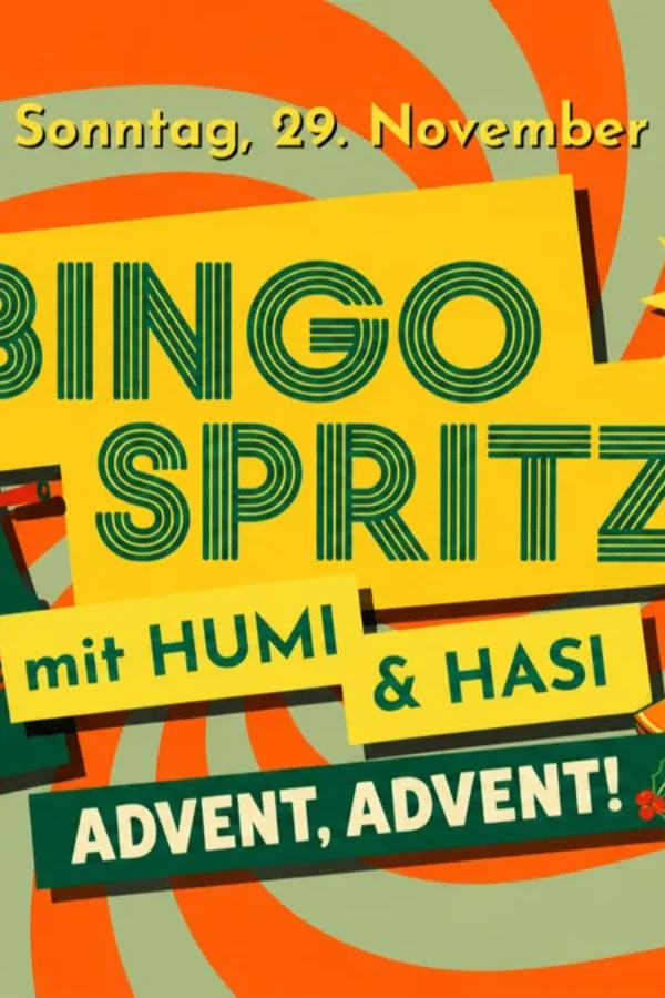 Event-Bild: BINGO SPRITZ 🍹🎄 – ADVENT, ADVENT!