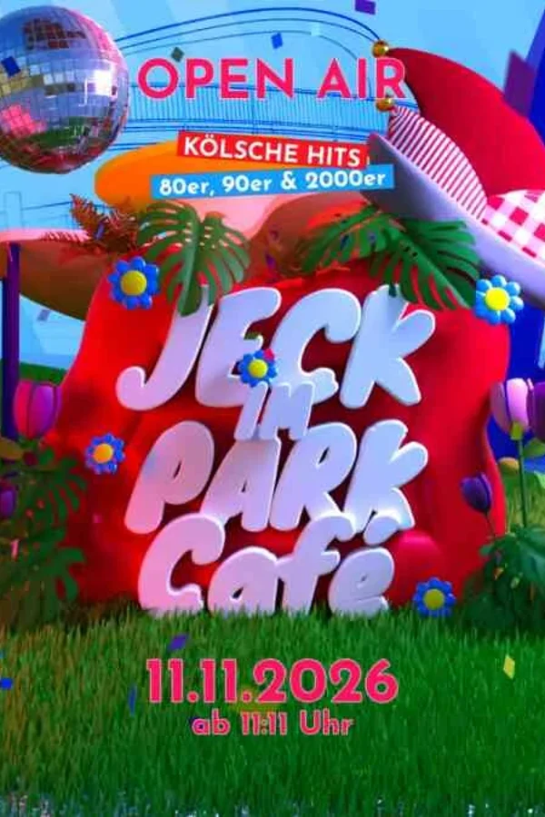 Event-Bild: JECK IM PARK CAFÉ 💙🤍 11.11 – OPEN AIR