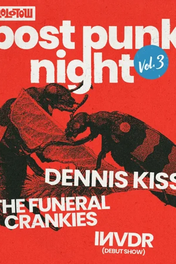 Event-Bild: POST PUNK NIGHT VOL. 3 DENNIS KISS + THE FUNERAL CRANKIES + IИVDR