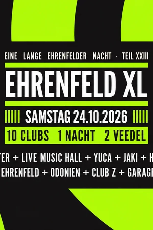 Event: EHRENFELD XL Event-Bild: EHRENFELD XL