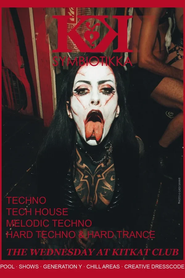 Event image: SYMBIOTIKKA Halloween PSY & Techno Special at KitKat Club