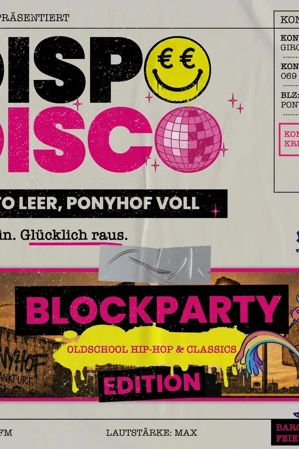 Event image: Dispo Disco – Blockparty Edition