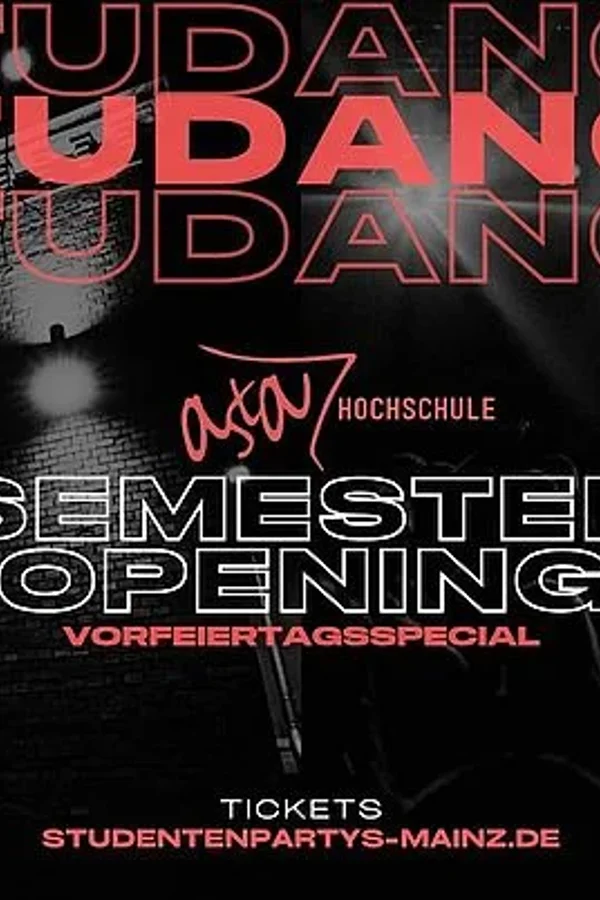 Event: Hochschule Mainz Semester Opening Party Event image: Hochschule Mainz Semester Opening Party