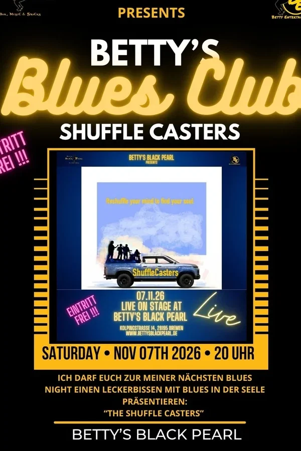 Event-Bild: THE SHUFFLE CASTERS - Blues