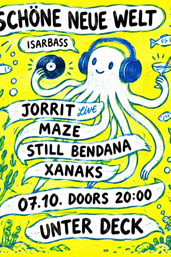 Event: Isarbass im Unter Deck Event-Bild: Isarbass im Unter Deck