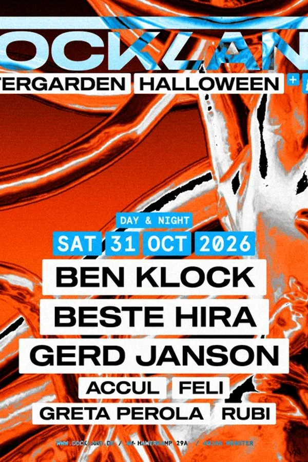 Event image: Wintergarden Halloween w/ Ben Klock, Beste Hira, Gerd Janson a.m.