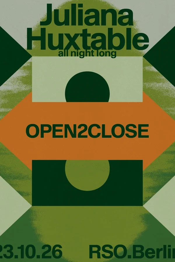 Event-Bild: Open2Close: Juliana Huxtable all night long