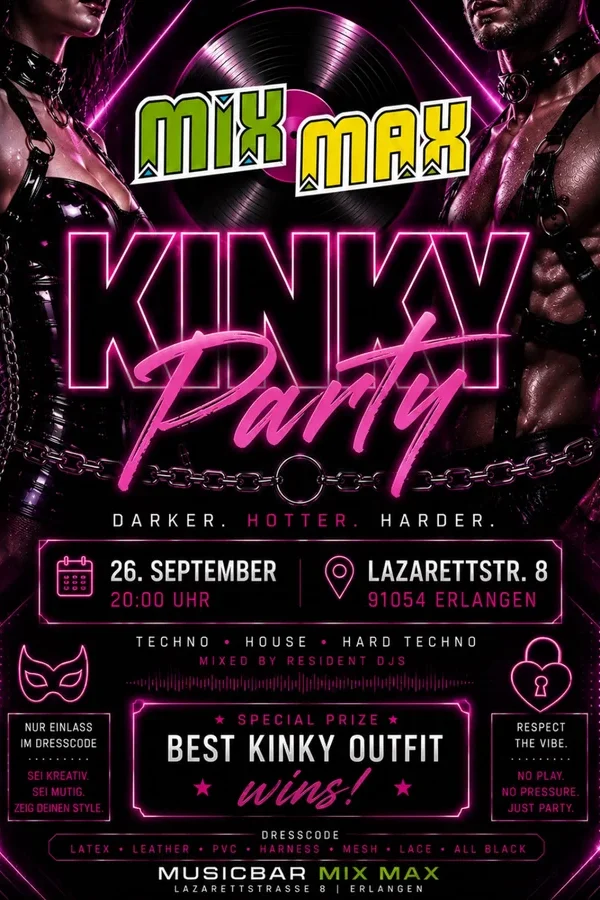 Event-Bild: KINKY PARTY DARKER. HOTTER. HARDER.