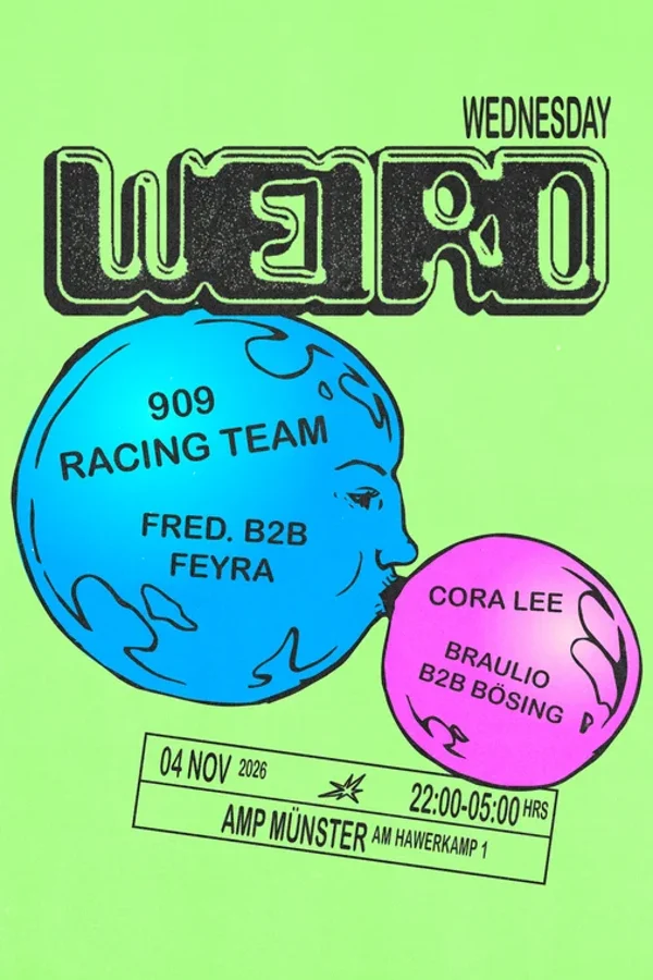 Event-Bild: WEIRD WEDNESDAY with 909 RACING TEAM & many more