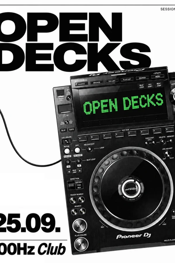 Event: Open Decks Event-Bild: Open Decks