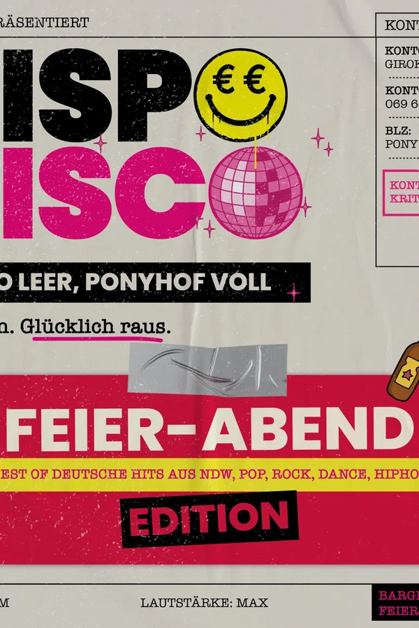 Event: Dispo Disco - Feier-Abend Edition Event-Bild: Dispo Disco - Feier-Abend Edition