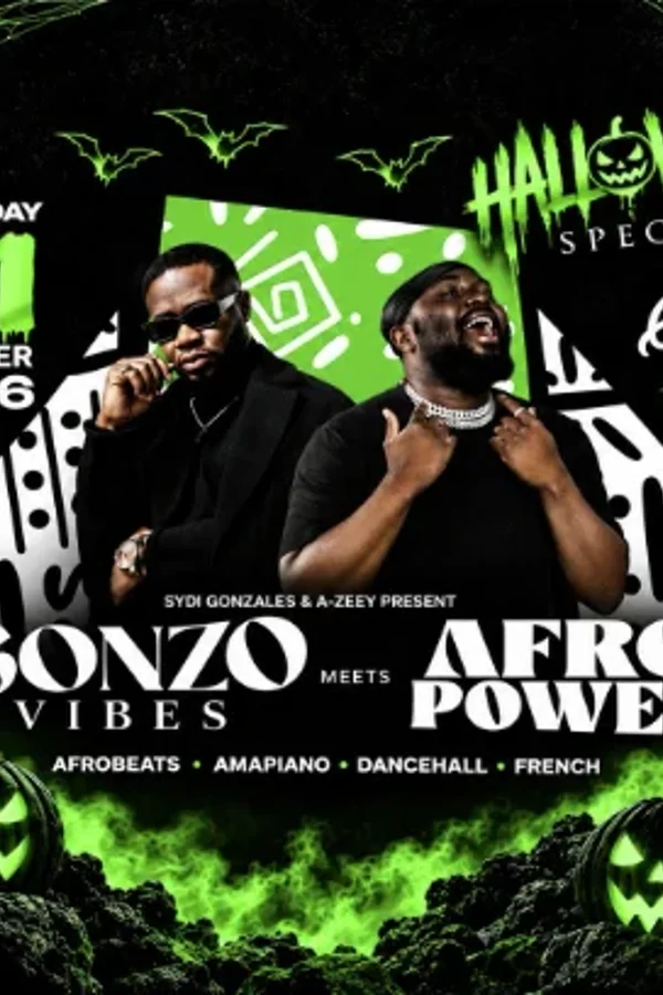 Event-Bild: GONZO VIBES x AFRO POWER — HALLOWEEN SPECIAL