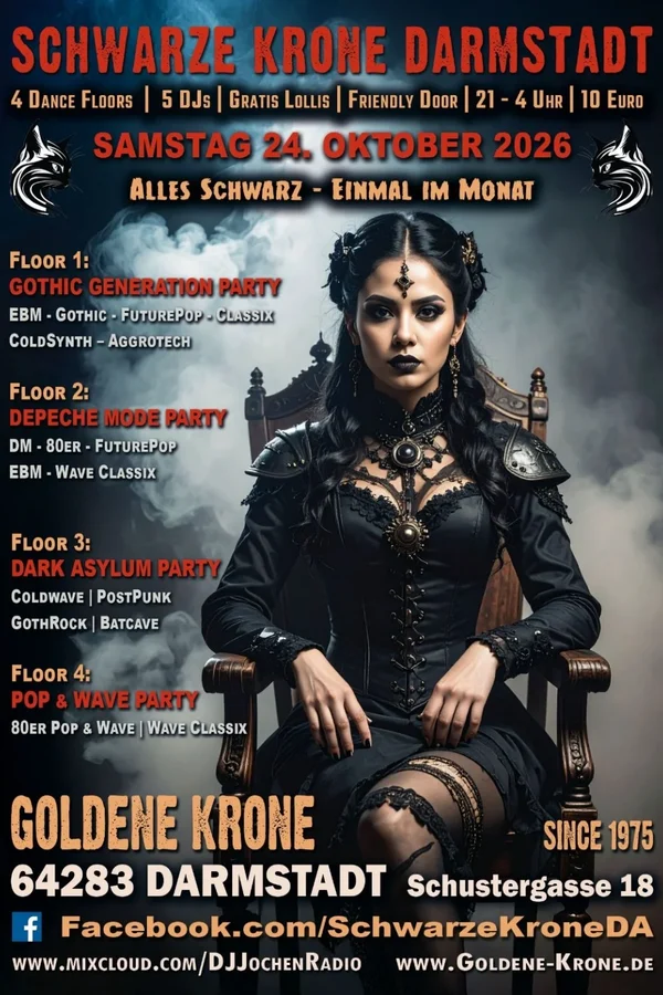 Event image: Schwarze Krone / Gothic Party