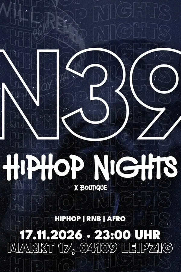 Event: N39 HipHop Nights Event-Bild: N39 HipHop Nights