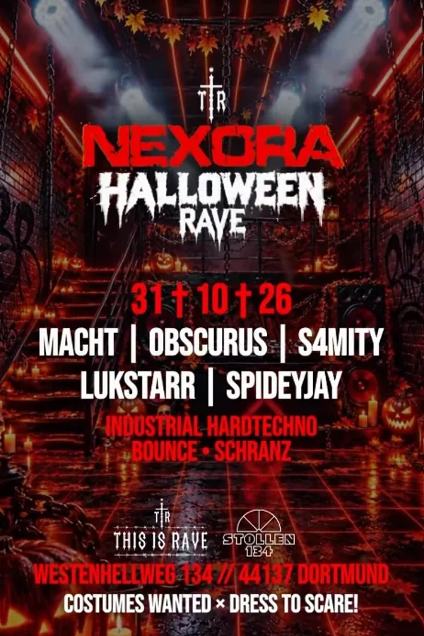 Event: Nexora - Halloween Rave Event-Bild: Nexora - Halloween Rave