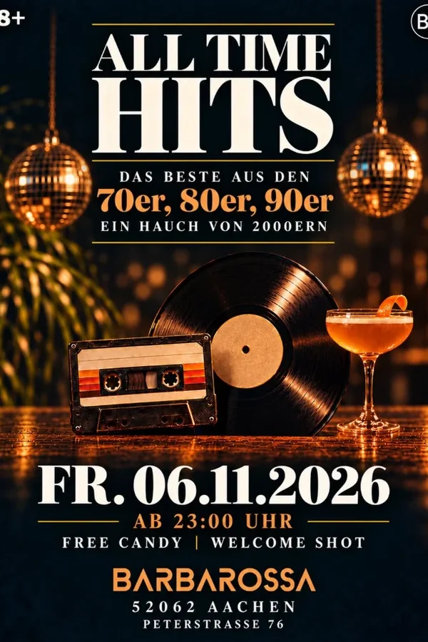 Event: ALL TIME HITS Event-Bild: ALL TIME HITS
