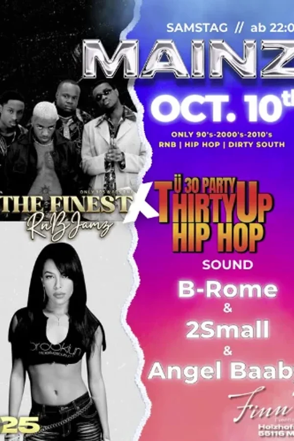 Event-Bild: The Finest RnB Jamz x Thirty Up HipHop | MAINZ